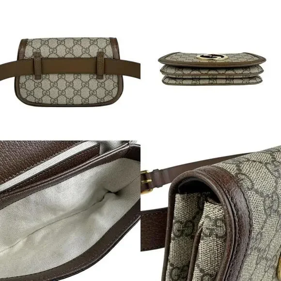 GUCCI Authentic Brown Canvas Fanny Pack - Picture 3 of 5